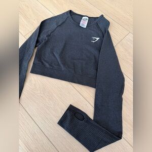 Gymshark Women's Cropped Long Sleeve Top